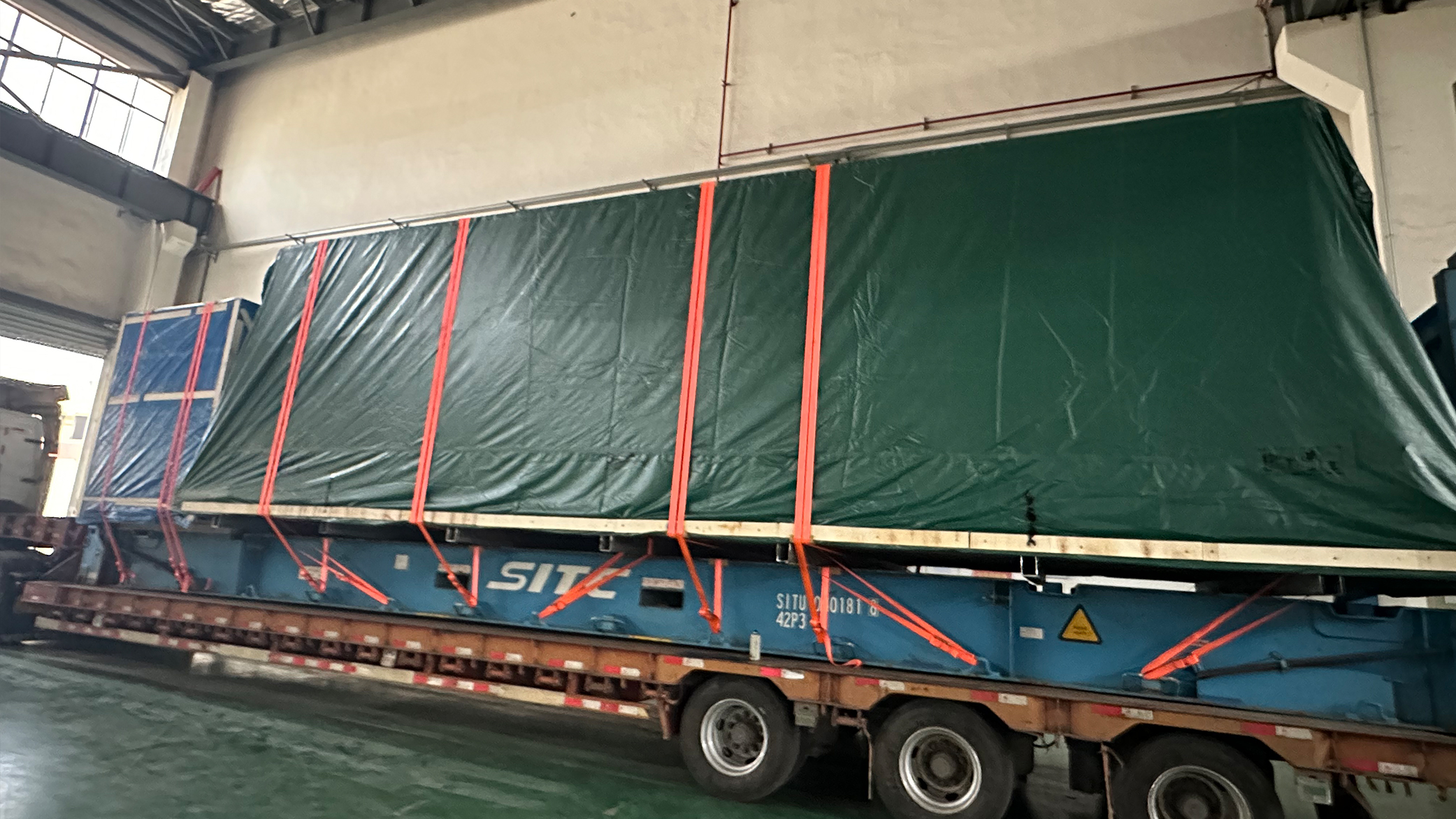 慶源造——跨越山海！慶源激光設(shè)備順利啟航